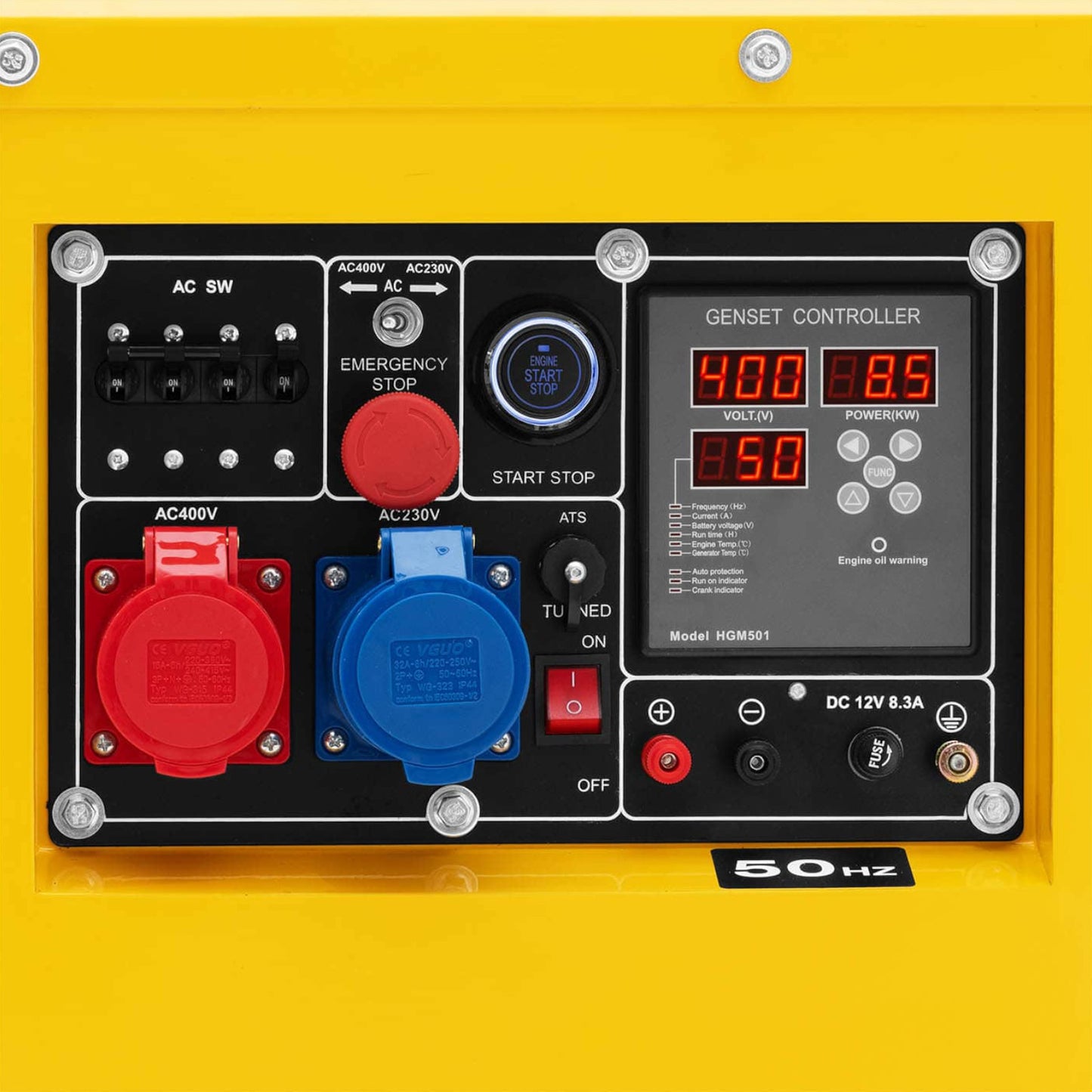 Tools – Diesel generator set on wheels 240/400 V 8500 - Carlat