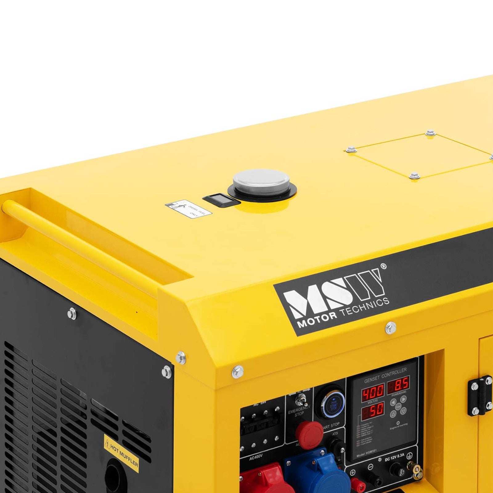 Tools – Diesel generator set on wheels 240/400 V 8500 - Carlat