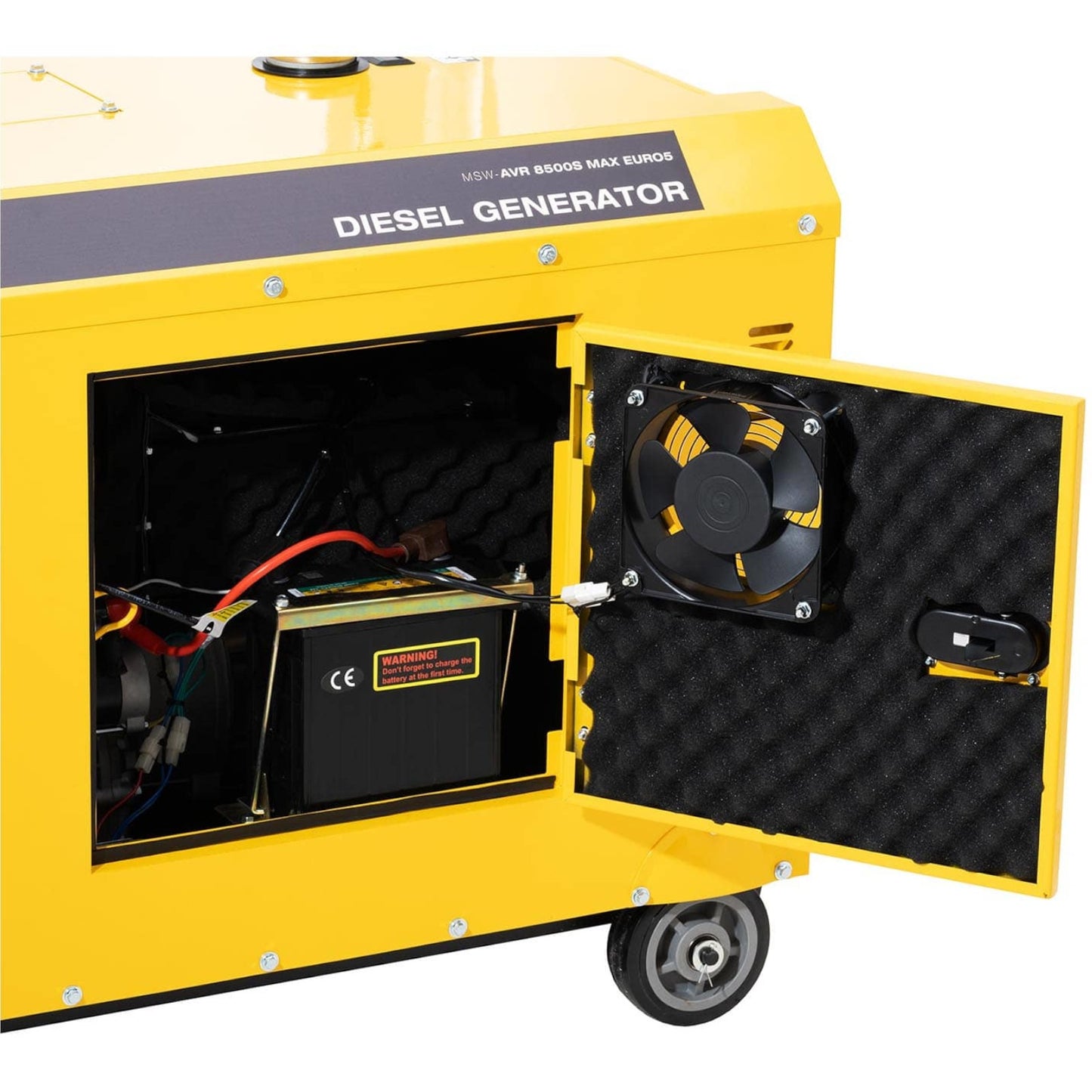 Tools – Diesel generator set on wheels 240/400 V 8500 - Carlat