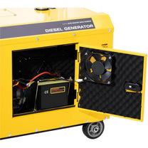 Tools – Diesel generator set on wheels 240/400 V 8500 - Carlat