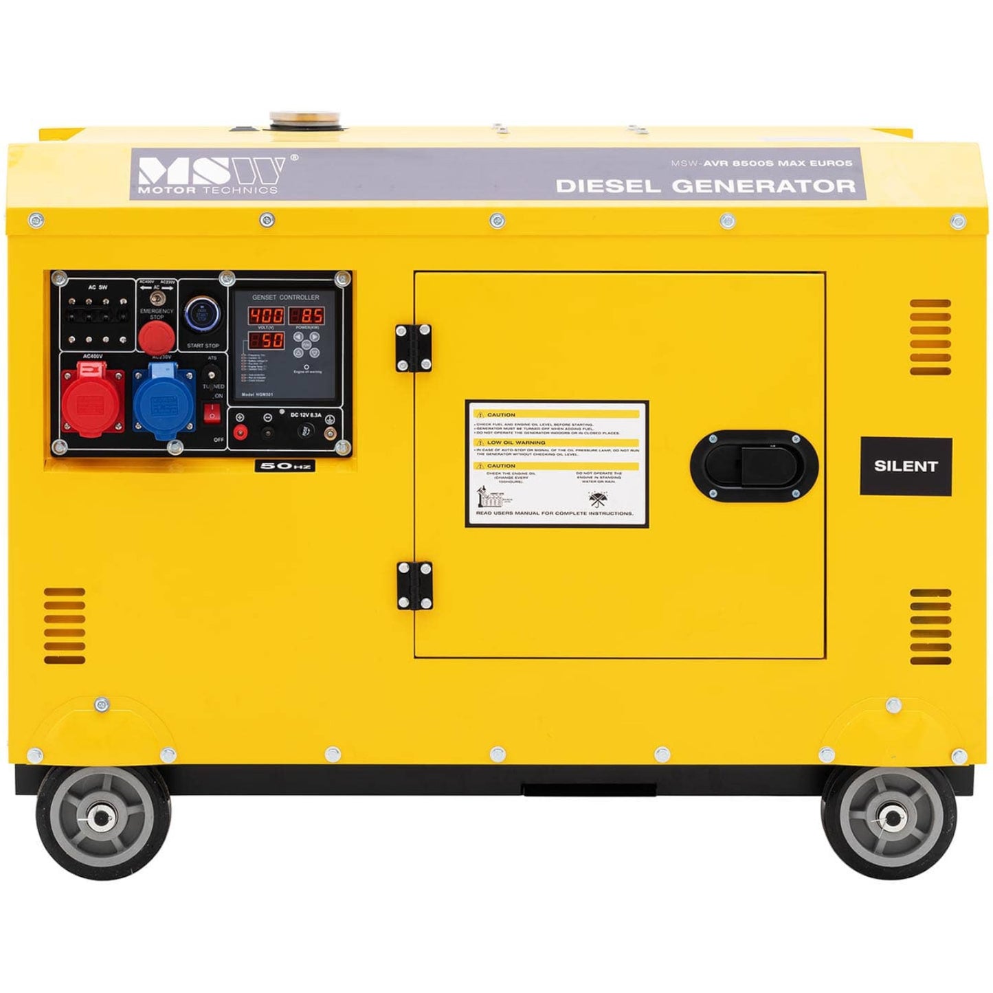 Tools – Diesel generator set on wheels 240/400 V 8500 - Carlat