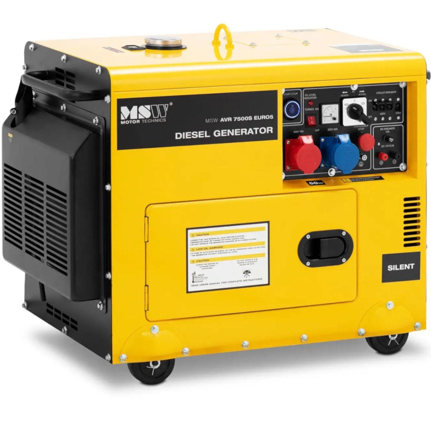 Tools – Diesel generator set on wheels 240/400 V 8500 - Carlat