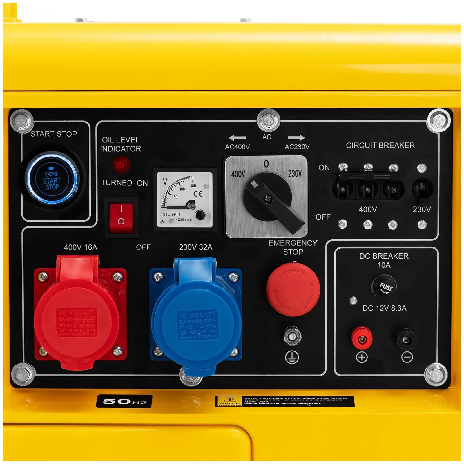Tools – Diesel generator set on wheels 240/400 V 8500 - Carlat