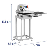 Tools – Double pneumatic heat transfer press 40 x 50 - Carlat