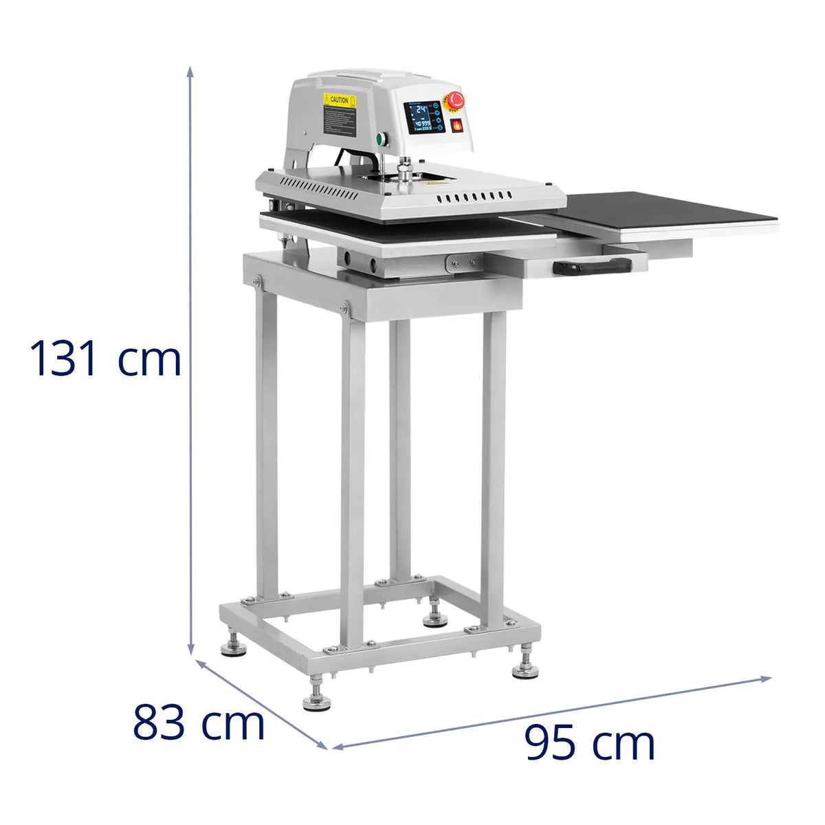Tools – Double pneumatic heat transfer press - Carlat