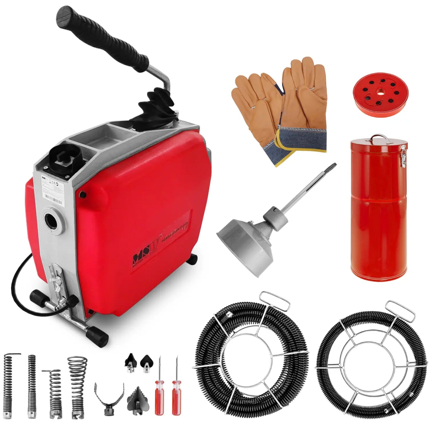 Tools – Electric pipe cleaner plunger machine dia. 20 - Carlat