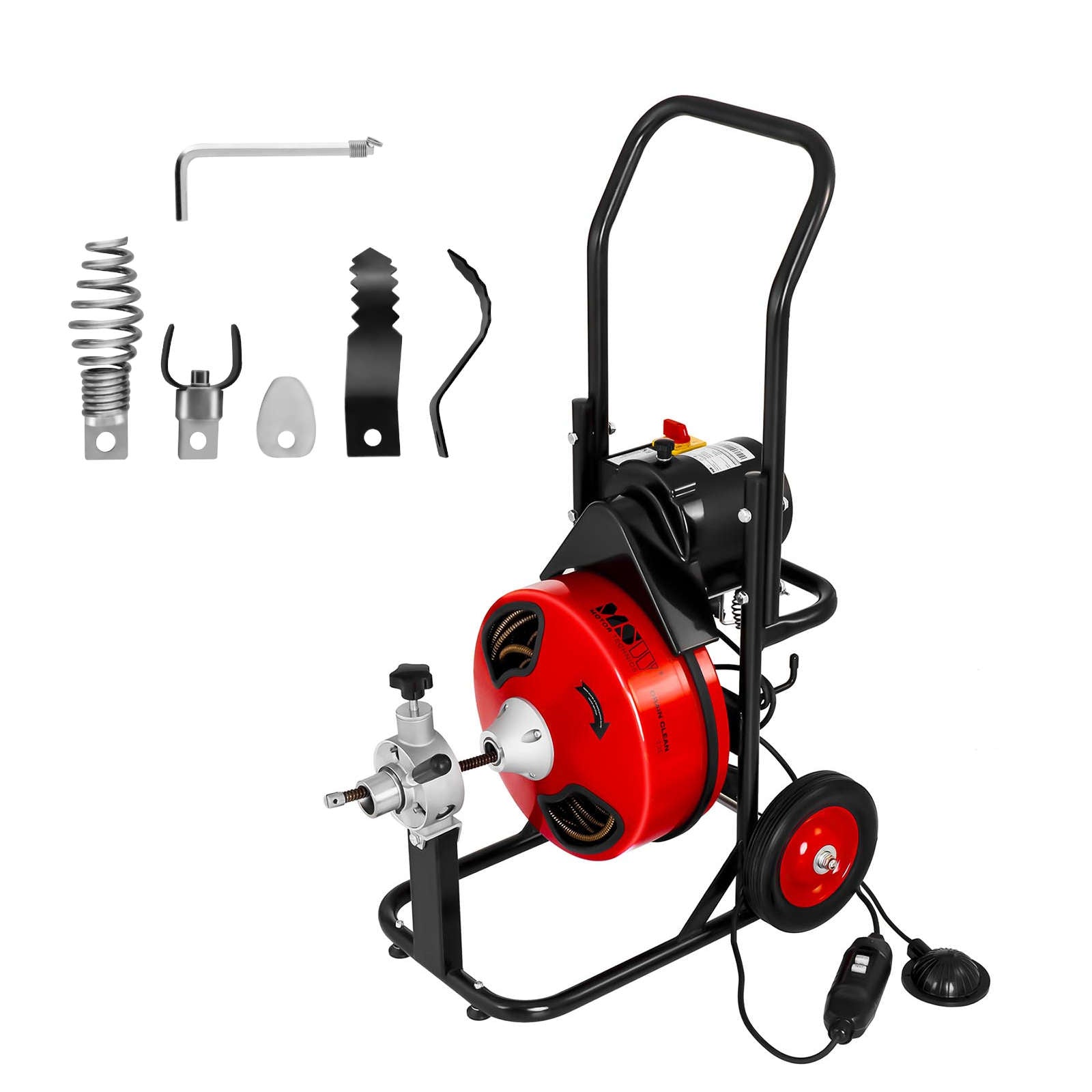 Tools – Electric spiral pipe unblocker 390W 23m MSW-DRAIN CLEAN - Carlat