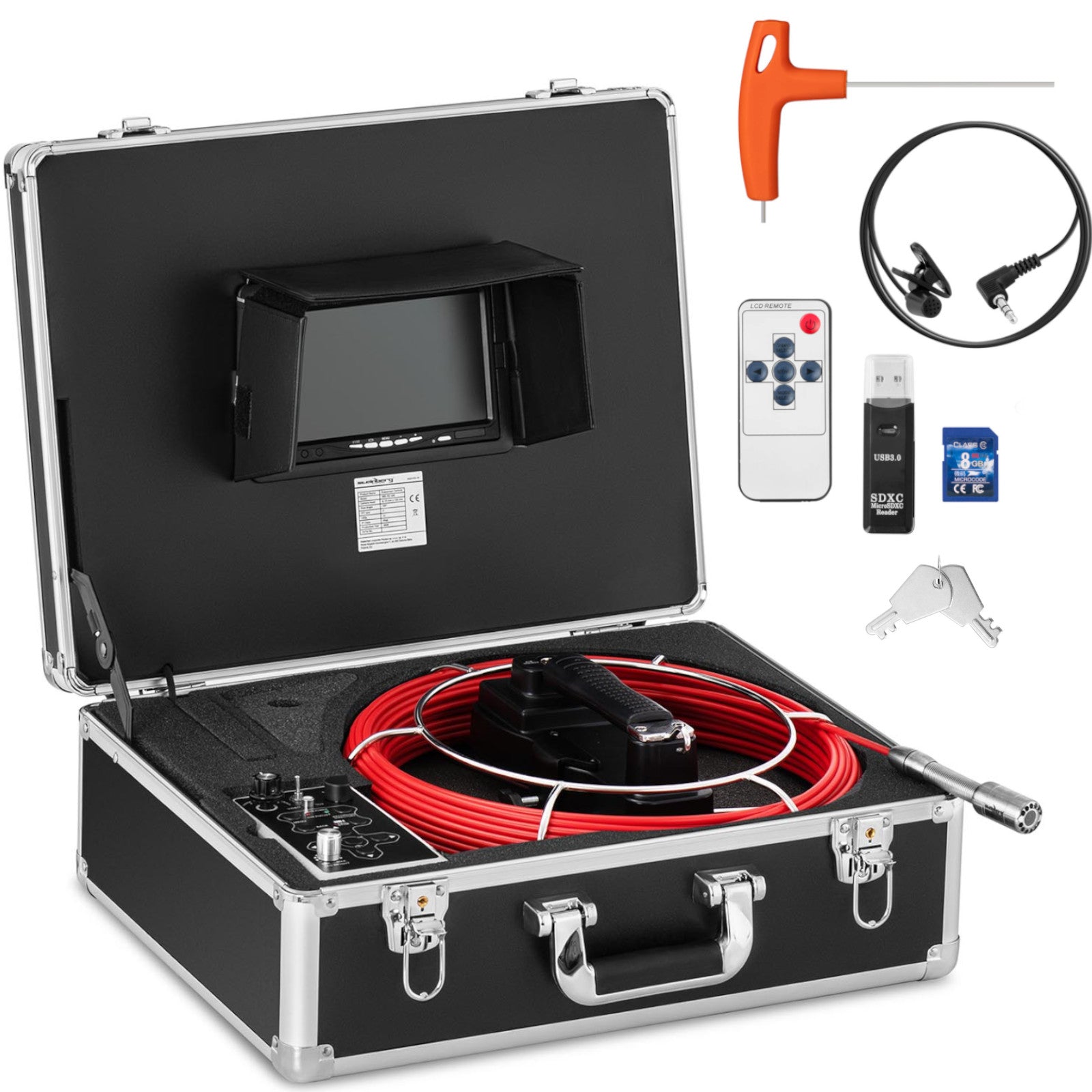 Tools – Endoscope Diagnostic Inspection Camera in Case 12 LED - Carlat