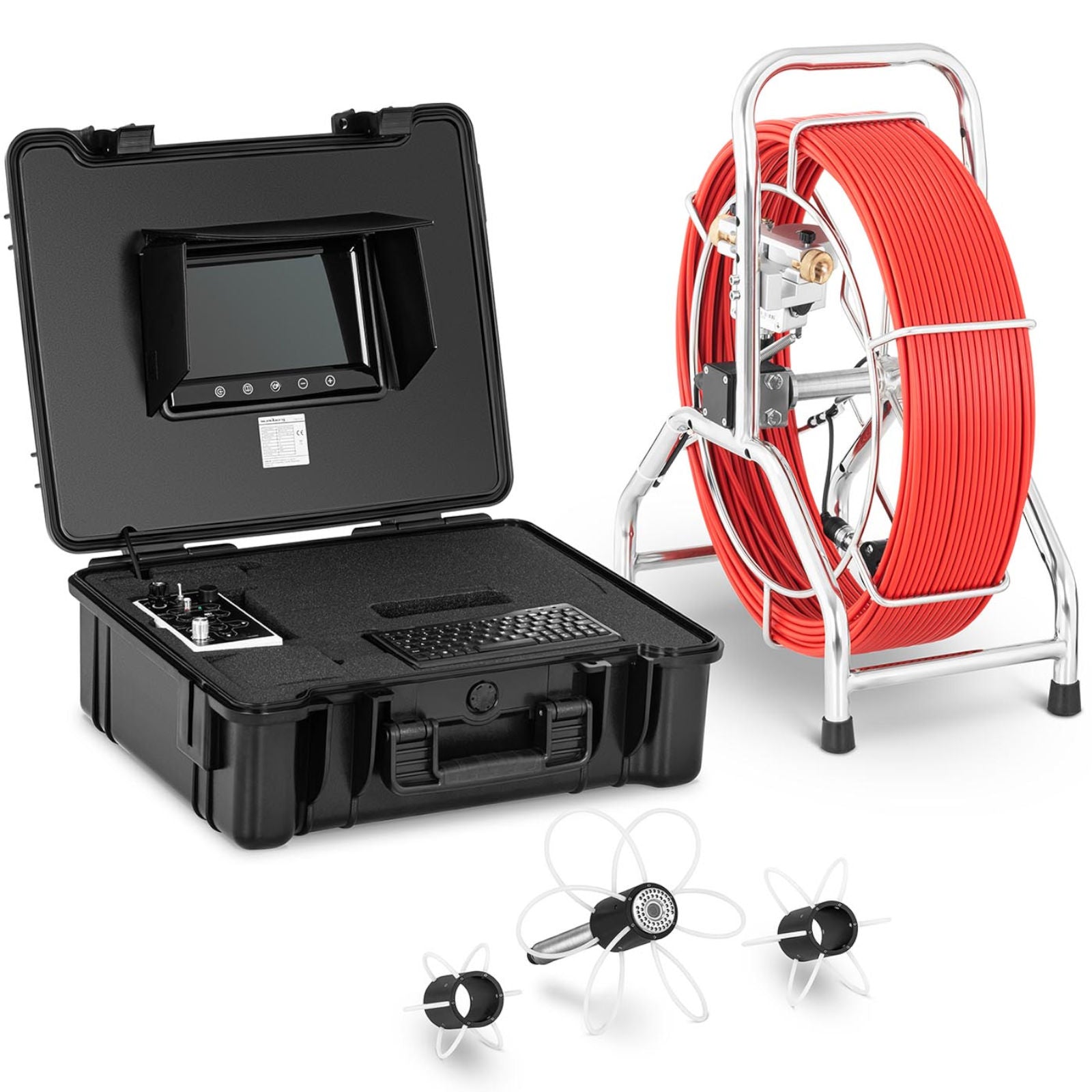 Tools – Endoscope, LCD TFT inspection camera, 9'' diameter. pipes - Carlat
