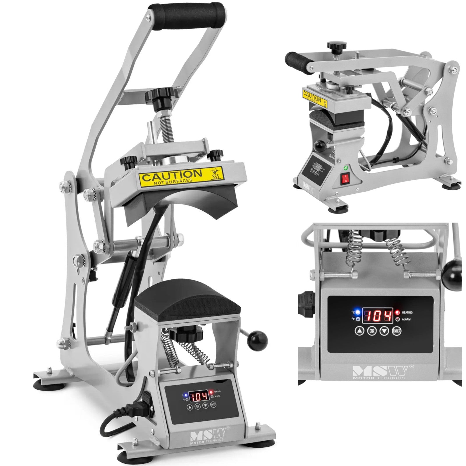 Tools – Heat transfer press for baseball caps and hats - Carlat