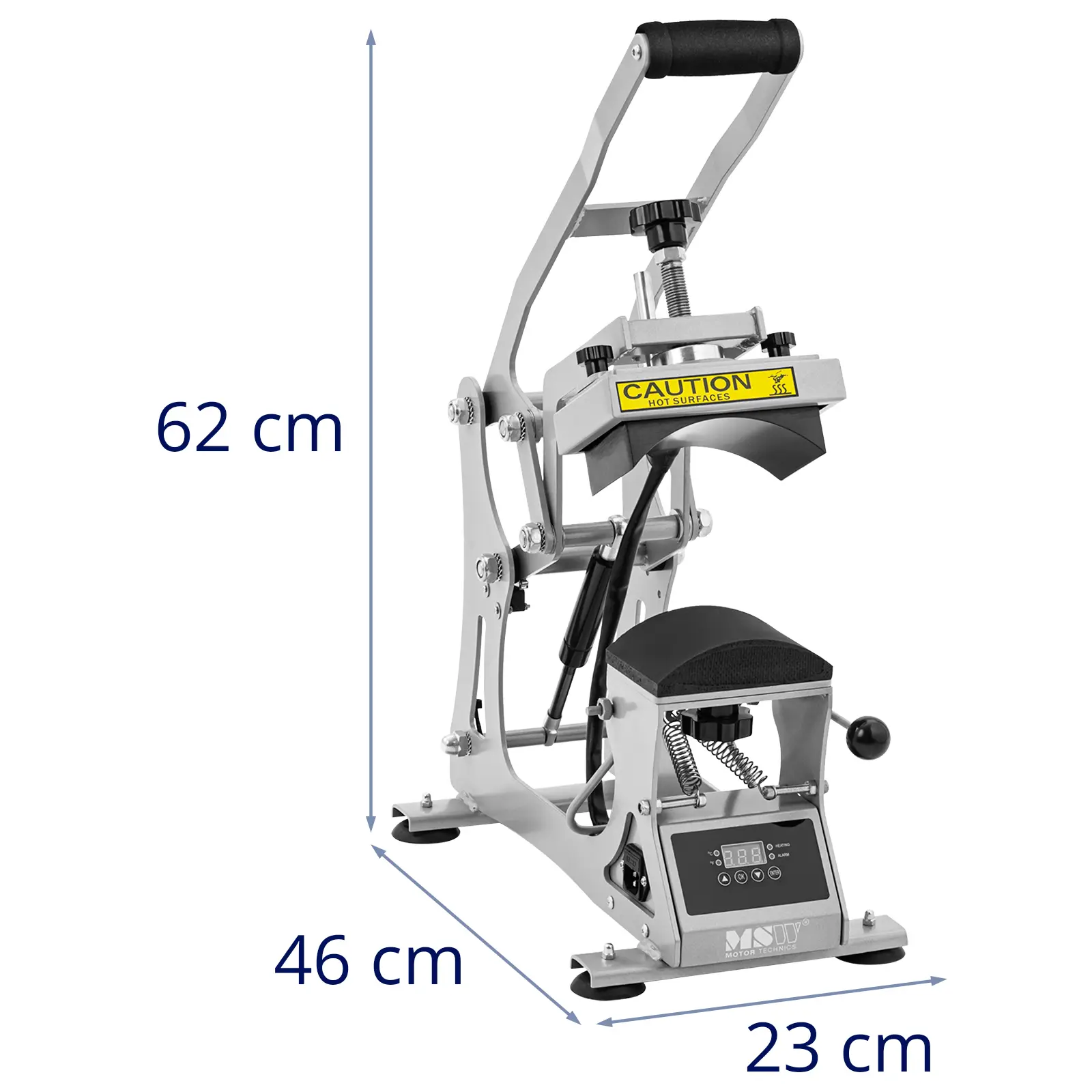 Tools – Heat transfer press for baseball caps and hats - Carlat