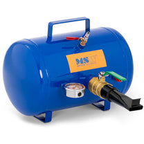 Tools – Inflator, pressure tank for inflating tire wheels with - Carlat