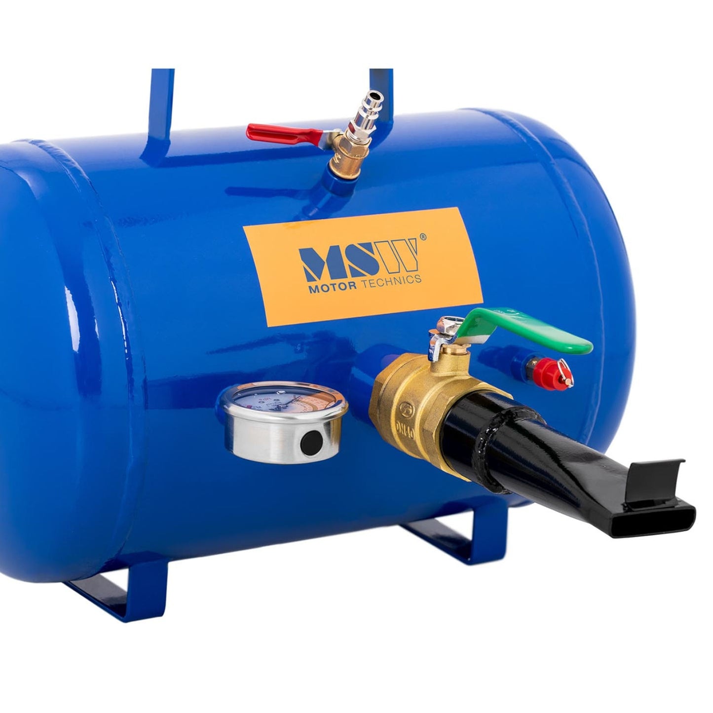 Tools – Inflator, pressure tank for inflating tire wheels with - Carlat