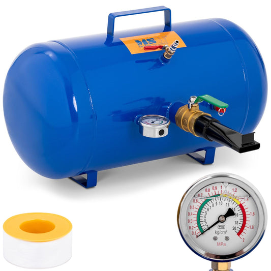 Tools – Inflator, pressure tank for inflating tire wheels with - Carlat