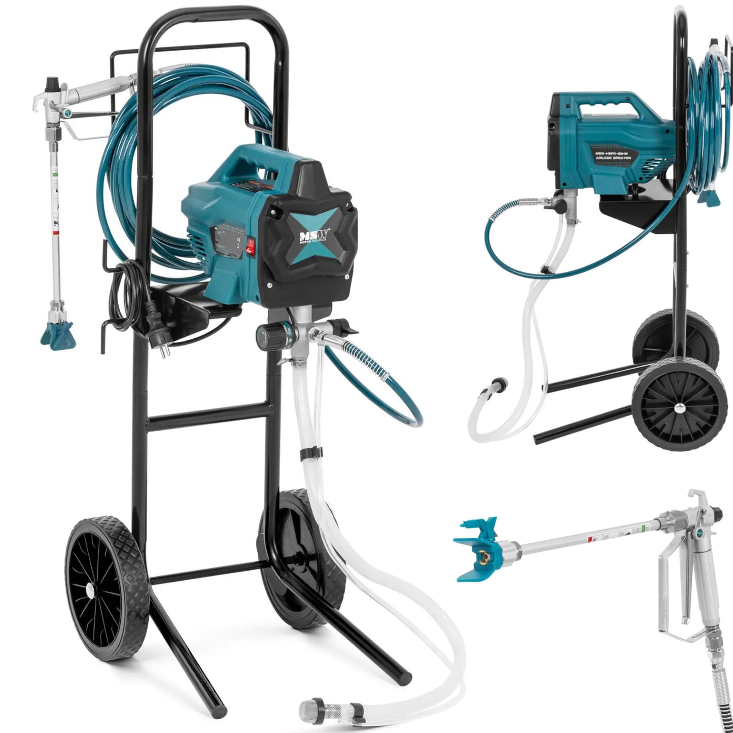 Tools – Portable hydrodynamic spray painting unit 1.4 l/min 200 - Carlat