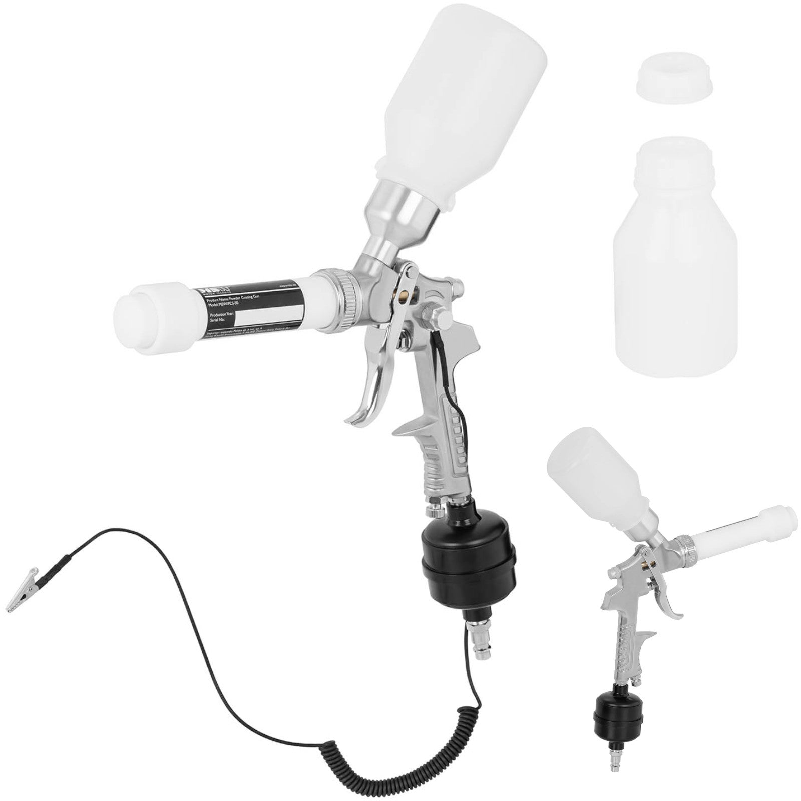 Tools – Powder coating gun 2 x 400 ml - Carlat