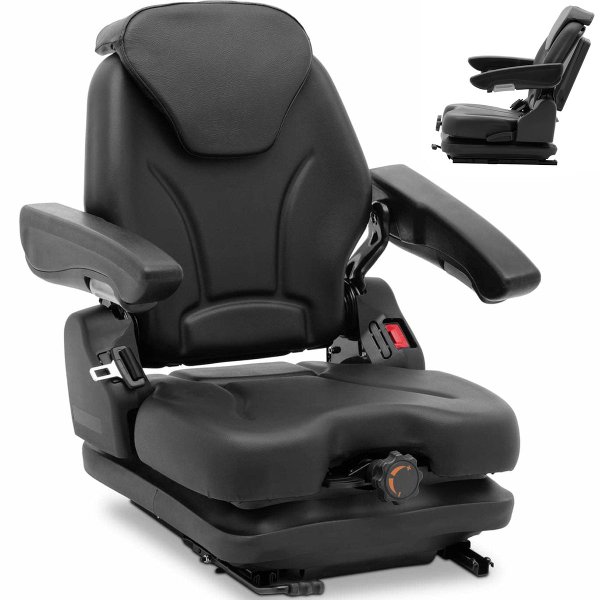 Tools – Seat, adjustable seat with armrests and tractor belt, - Carlat