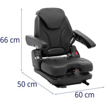 Tools – Seat, adjustable seat with armrests and tractor belt, - Carlat
