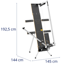 Tools – Styrofoam cutting machine with stand and bracket, length - Carlat