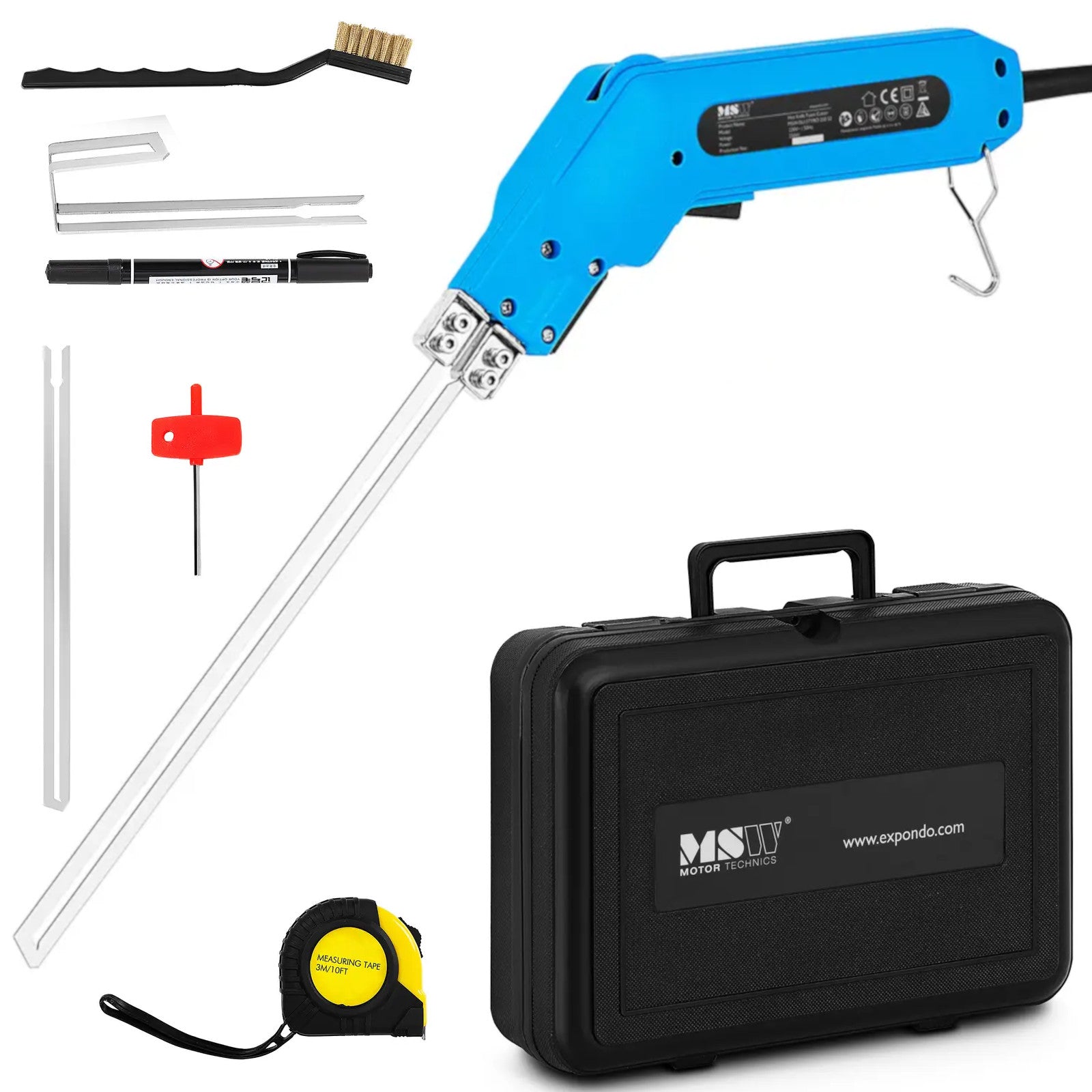 Tools – Thermal knife for cutting polystyrene plastics 250 mm - Carlat