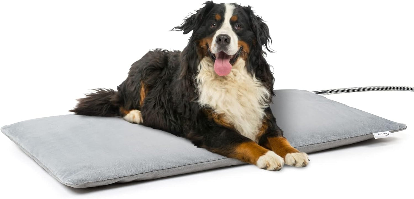 Toozey Outdoor Electric Blanket Pet with Waterproof Cover and Chew-resistant Cable, Automatic Temperature Control for Newborns, Pregnant, Old, Joints Injured Cats and Dogs - Carlat