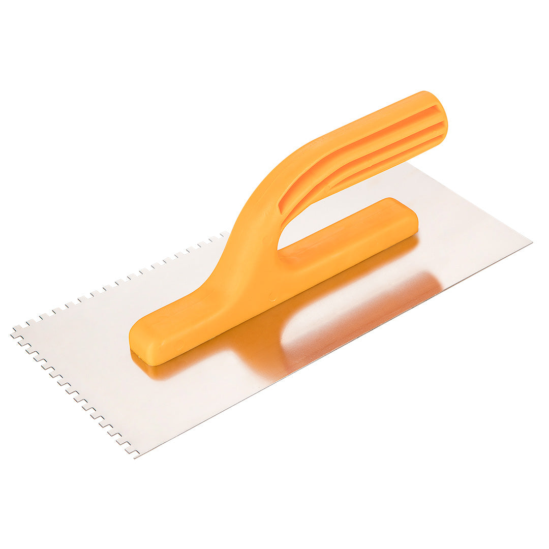 Topex Notched Trowel, 4 x 4 x 4 mm, 280 x 130 mm - Carlat
