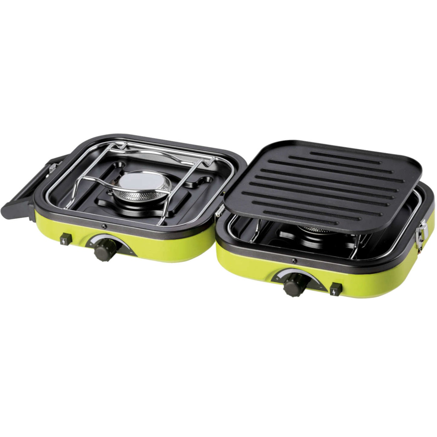 Tourist stove for camping double DUAL COMPACT + GRILL - Carlat