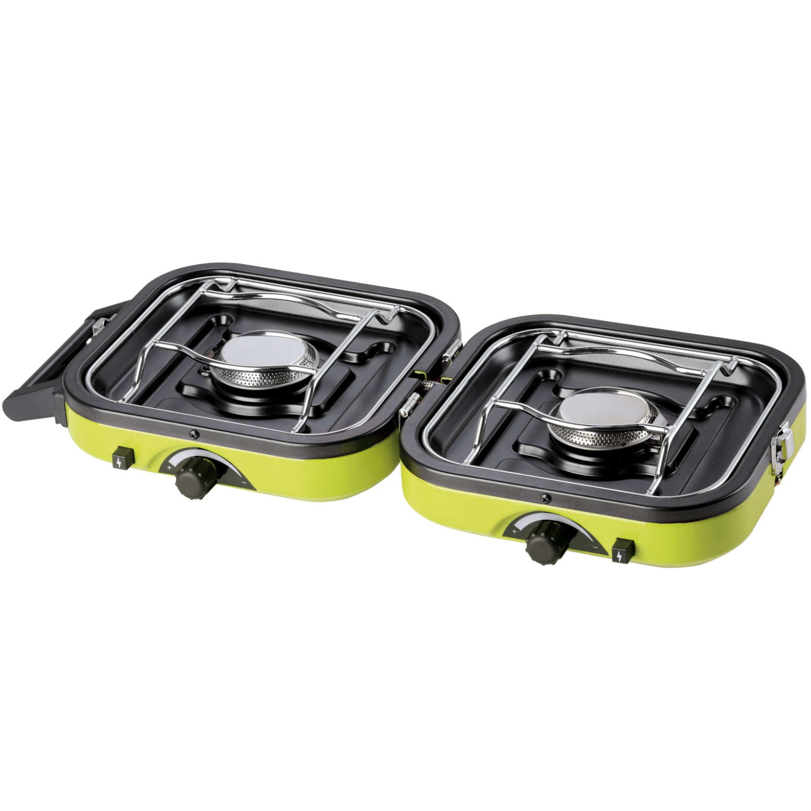 Tourist stove for camping double DUAL COMPACT + GRILL - Carlat