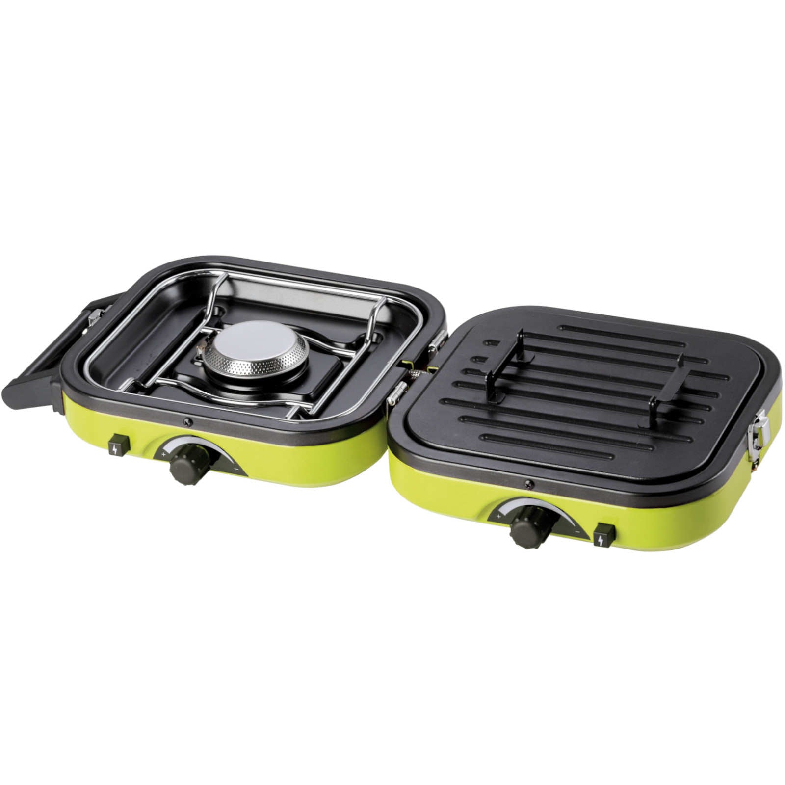 Tourist stove for camping double DUAL COMPACT + GRILL - Carlat