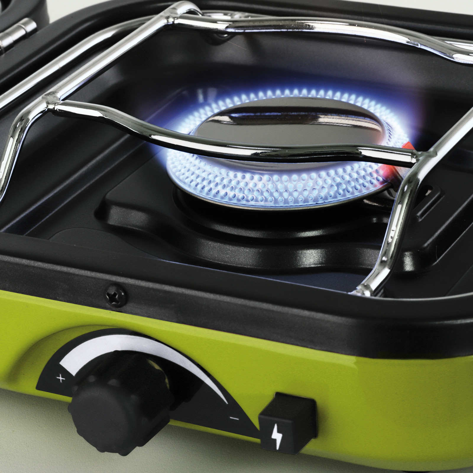 Tourist stove for camping double DUAL COMPACT + GRILL - Carlat