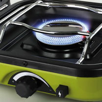 Tourist stove for camping double DUAL COMPACT + GRILL - Carlat