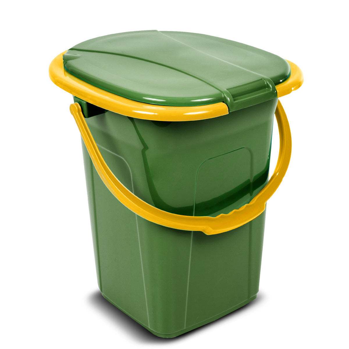 Tourist toilets – GreenBlue GB320GO tourist toilet, dark green and orange - Carlat