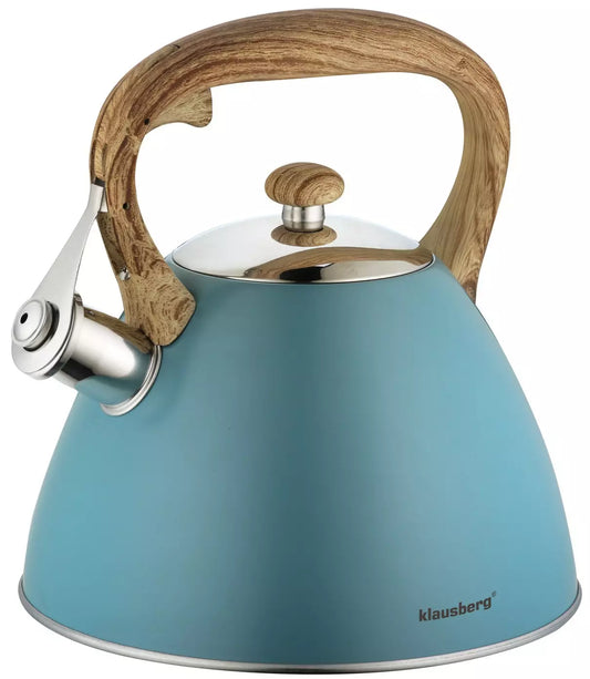 Traditional Teakettles – 3-Liter Traditional Teakettle, Turquoise Klausberg - Carlat