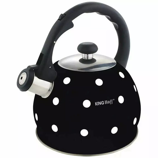 Traditional Teakettles – Kinghoff 2-Liter Traditional Polka-Dot Kettle - Carlat