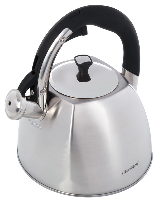 Traditional Teakettles – Klausberg 2.2-Liter Traditional Stainless Steel Kettle - Carlat