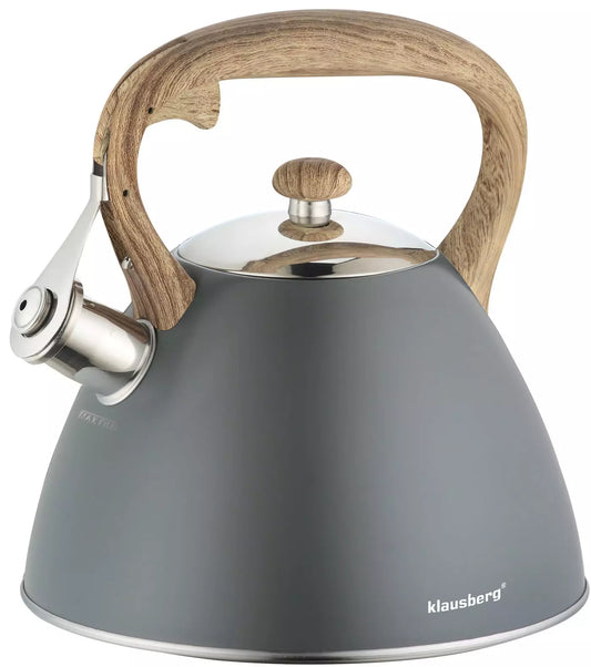 Traditional Teakettles – Klausberg 3-Liter Traditional Gray Kettle - Carlat