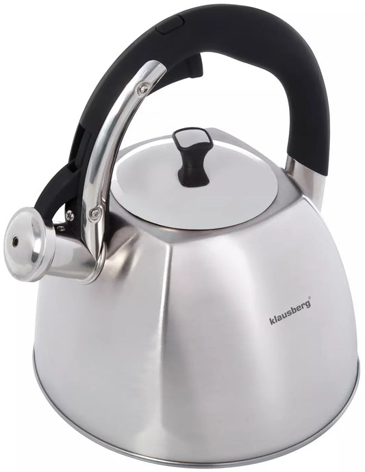 Traditional Teakettles – Klausberg 3-Liter Traditional Stainless Steel Kettle - Carlat