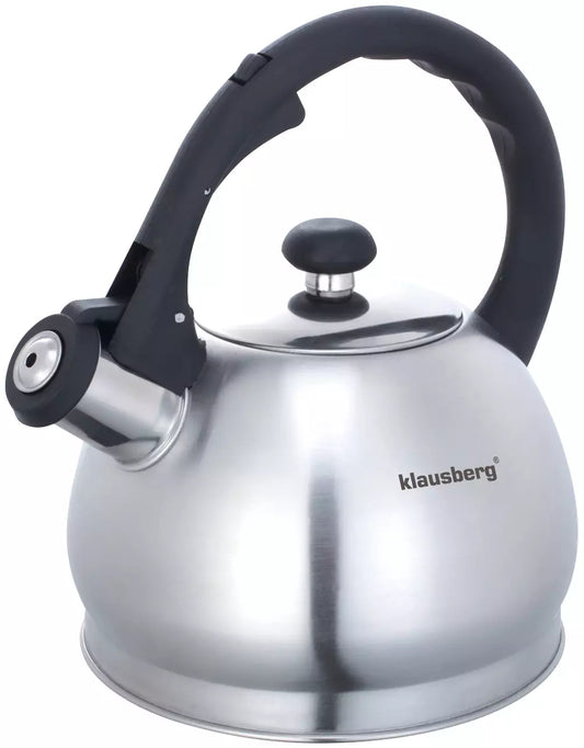 Traditional Teakettles – Klausberg Traditional 1.8-Liter Silver Kettle - Carlat