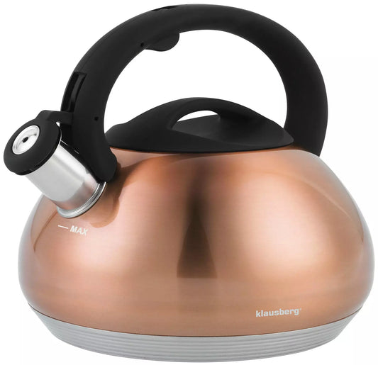 Traditional Teakettles – Klausberg Traditional 2.7-Liter Copper Kettle - Carlat