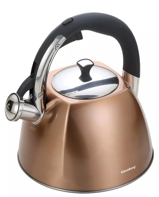 Traditional Teakettles – Klausberg Traditional 3-Liter Copper Kettle - Carlat