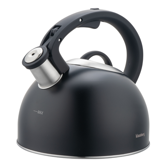 Traditional Teakettles – Traditional 2.5-liter Kettle, Black Klausberg - Carlat