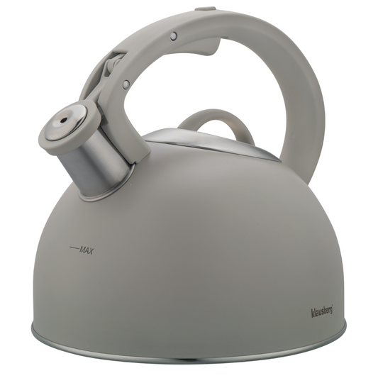 Traditional Teakettles – Traditional 2.5-liter Kettle, Gray Klausberg - Carlat