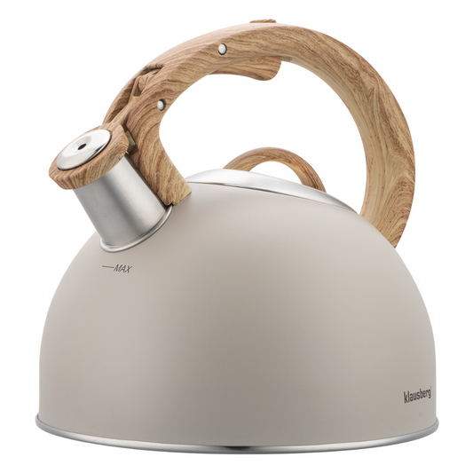 Traditional Teakettles – Traditional 2.5-liter teapot, Klausberg, white - Carlat