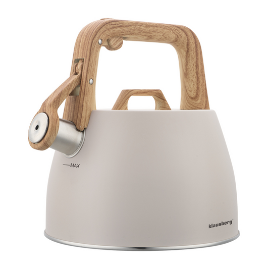 Traditional Teakettles – Traditional 2.5-liter teapot, Klausberg, white - Carlat