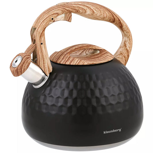Traditional Teakettles – Traditional 2.8-liter Kettle, Black Klausberg - Carlat