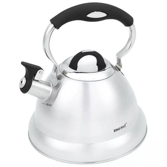 Traditional Teakettles – Traditional 3.1-liter Kettle, Silver Klausberg - Carlat