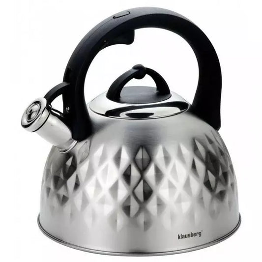 Traditional Teakettles – Traditional 3-liter Kettle, Silver Klausberg - Carlat