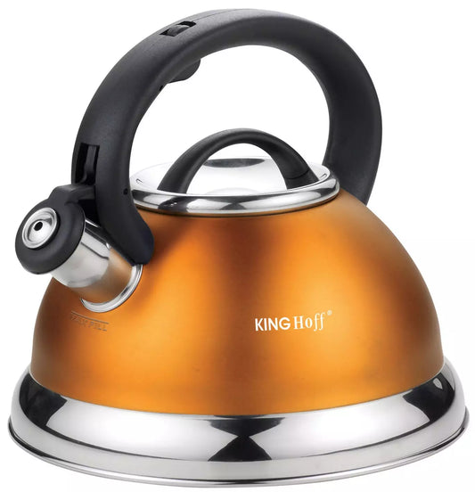 Traditional Teakettles – Traditional 3-liter kettle, various colors, Kinghoff - Carlat