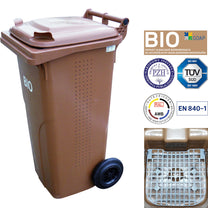 Trash Cans – BIO waste bin container with double bottom, - Carlat