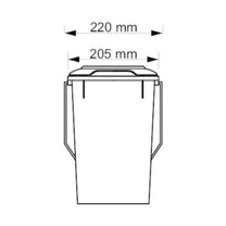 Trash Cans – Basket container for sorting garbage and waste - Carlat